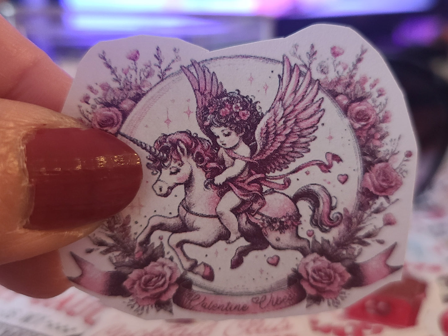 Valentine Cupid & Unicorn