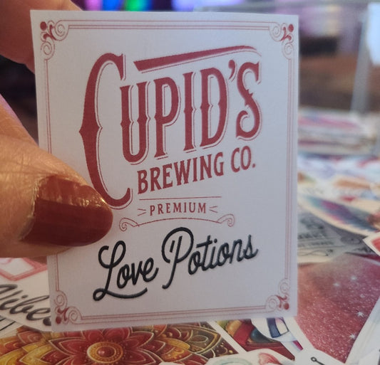 Valentine Sign - Cupid's Brewing Co. Premium Love Potions 25