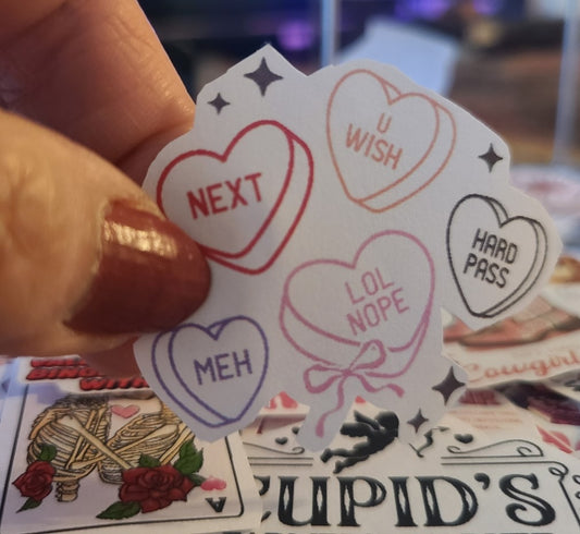 Valentine Anti-Conversation Hearts