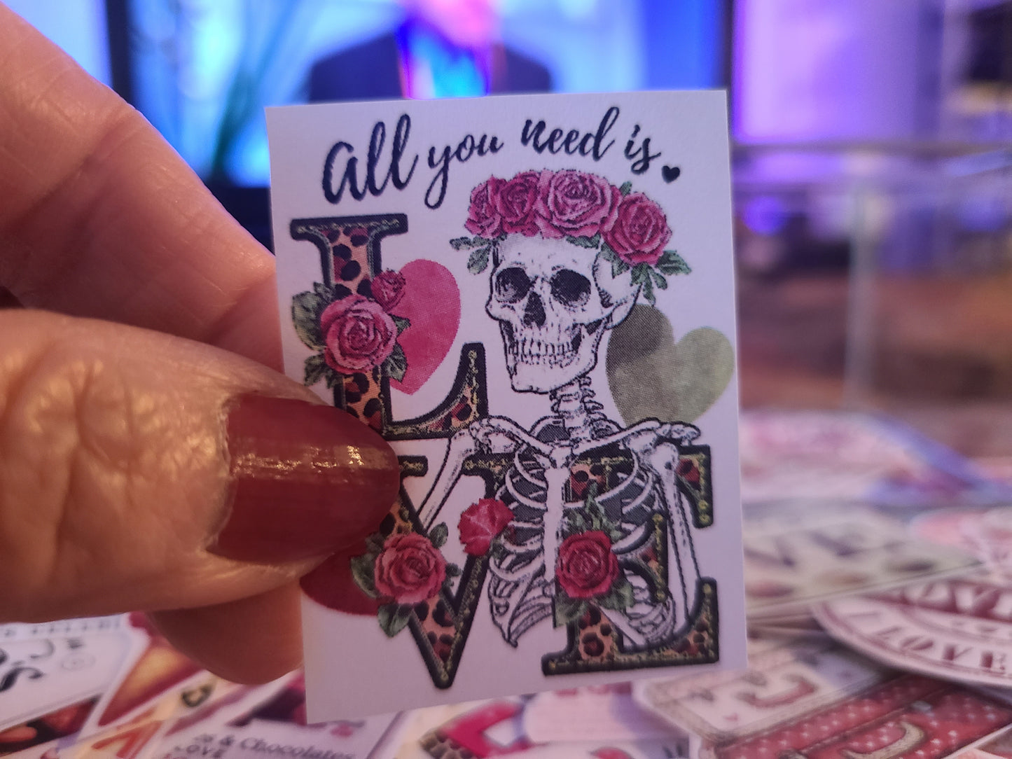 Valentine Skelly All You Need Is Love