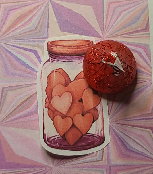 Valentine Jar of Hearts 8