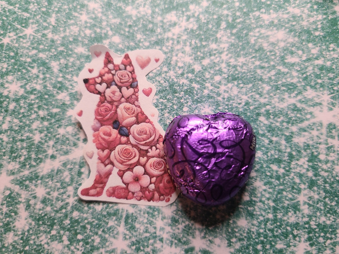 Valentine Floral Dog 20