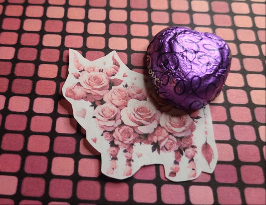 Valentine Floral Cow 20