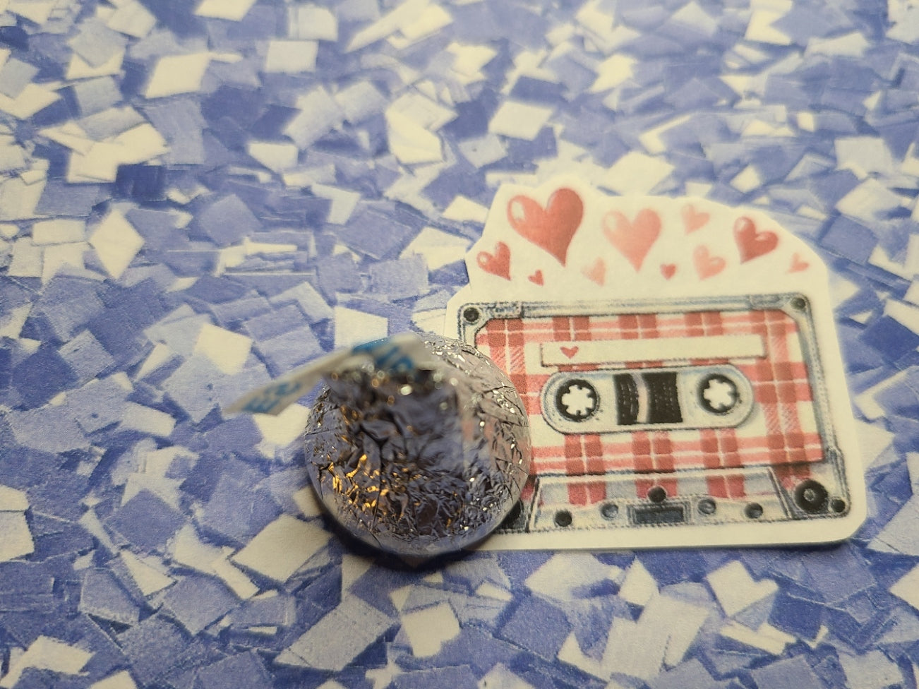 Valentine Red Plaid Mix Tape 3