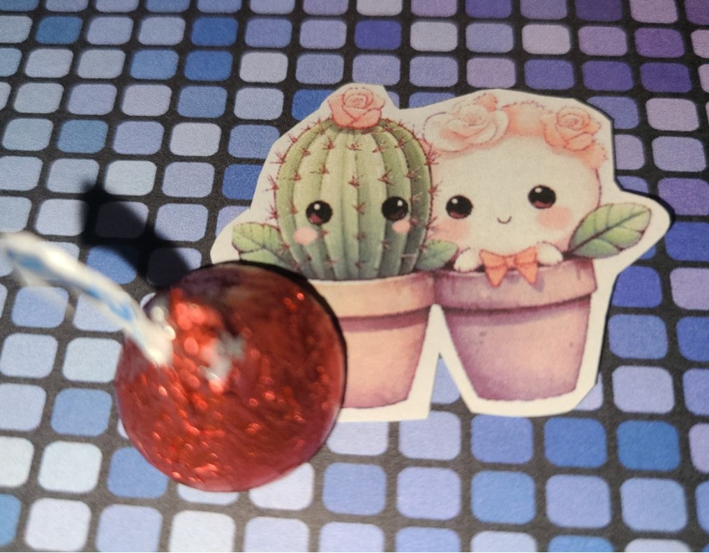 Valentine Cactus and Succulent Love