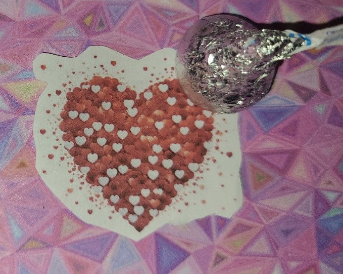 Valentine Sparkle Hearts 2