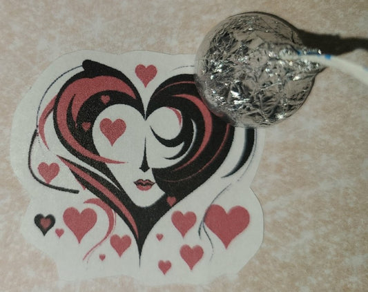 Valentine Modern Heart 7