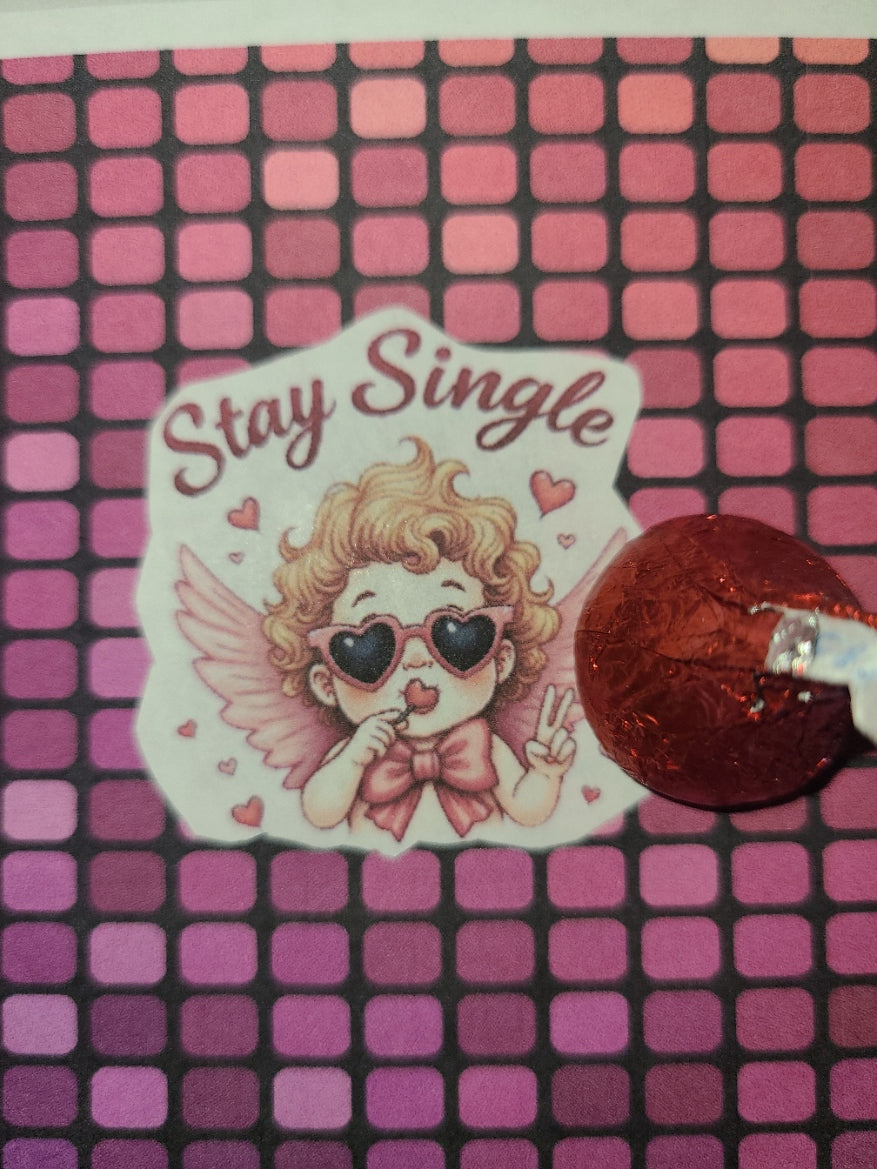 Valentine Cupid Stay Single