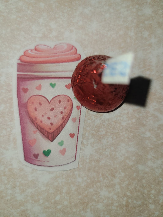 Valentine Pink Latte Love