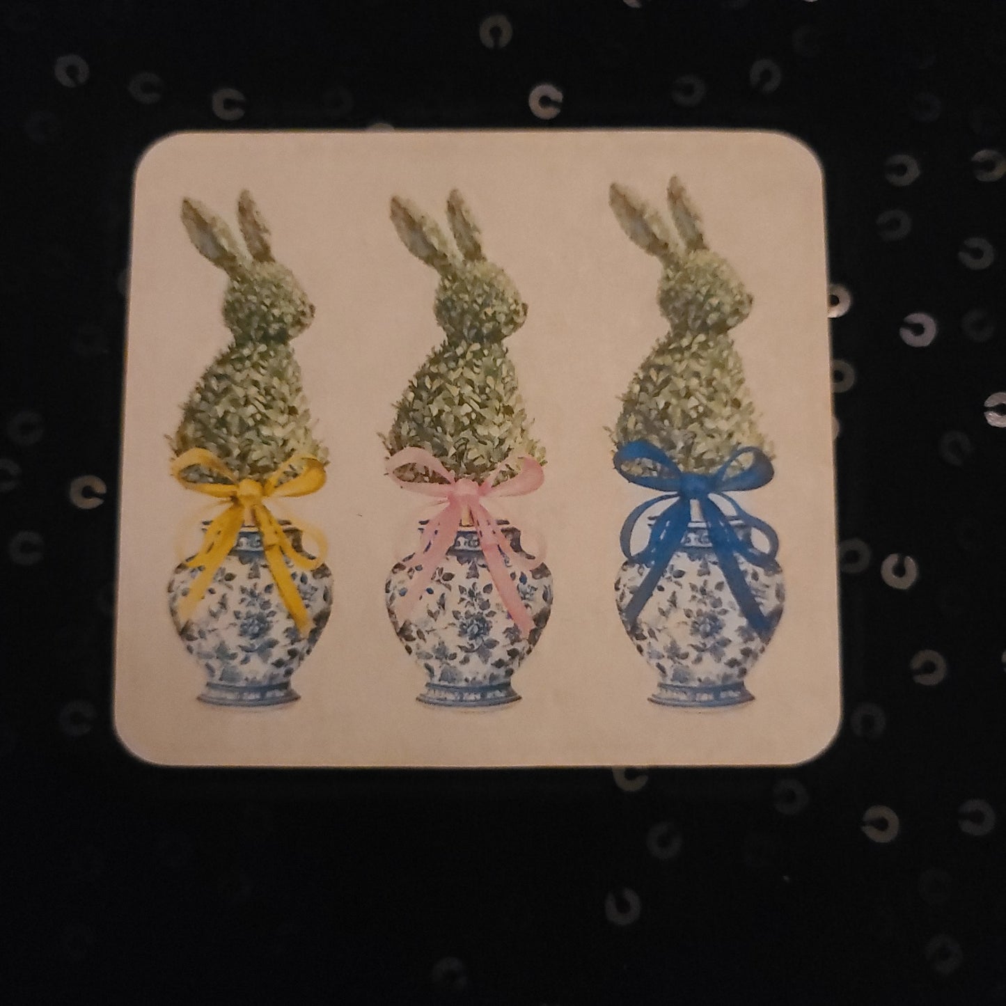 Easter Topiaries - Bunnies 01 [set of 3]