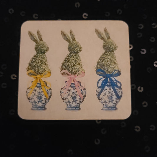Easter Topiaries - Bunnies 01 [set of 3]