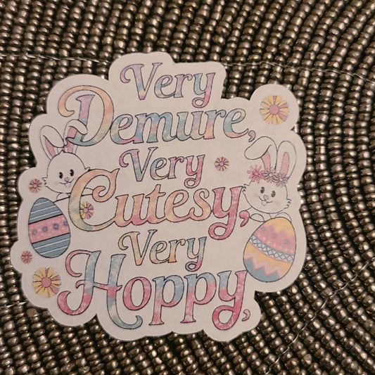 Easter Very Demure, Very Cutesy, Very Hoppy