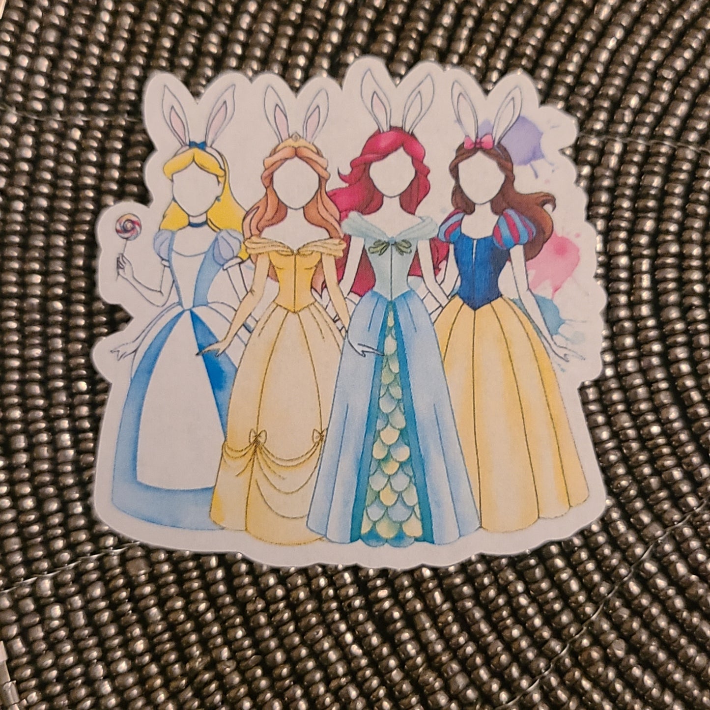 Easter Famous Princesses with Bunny Ears 02