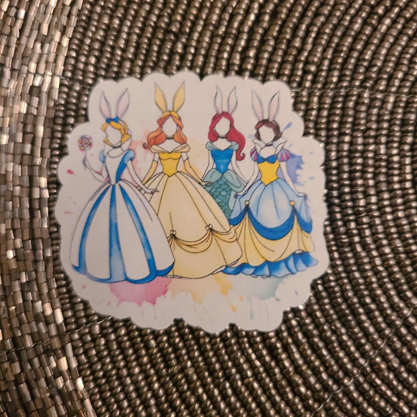 Easter Famous Princesses with Bunny Ears 08