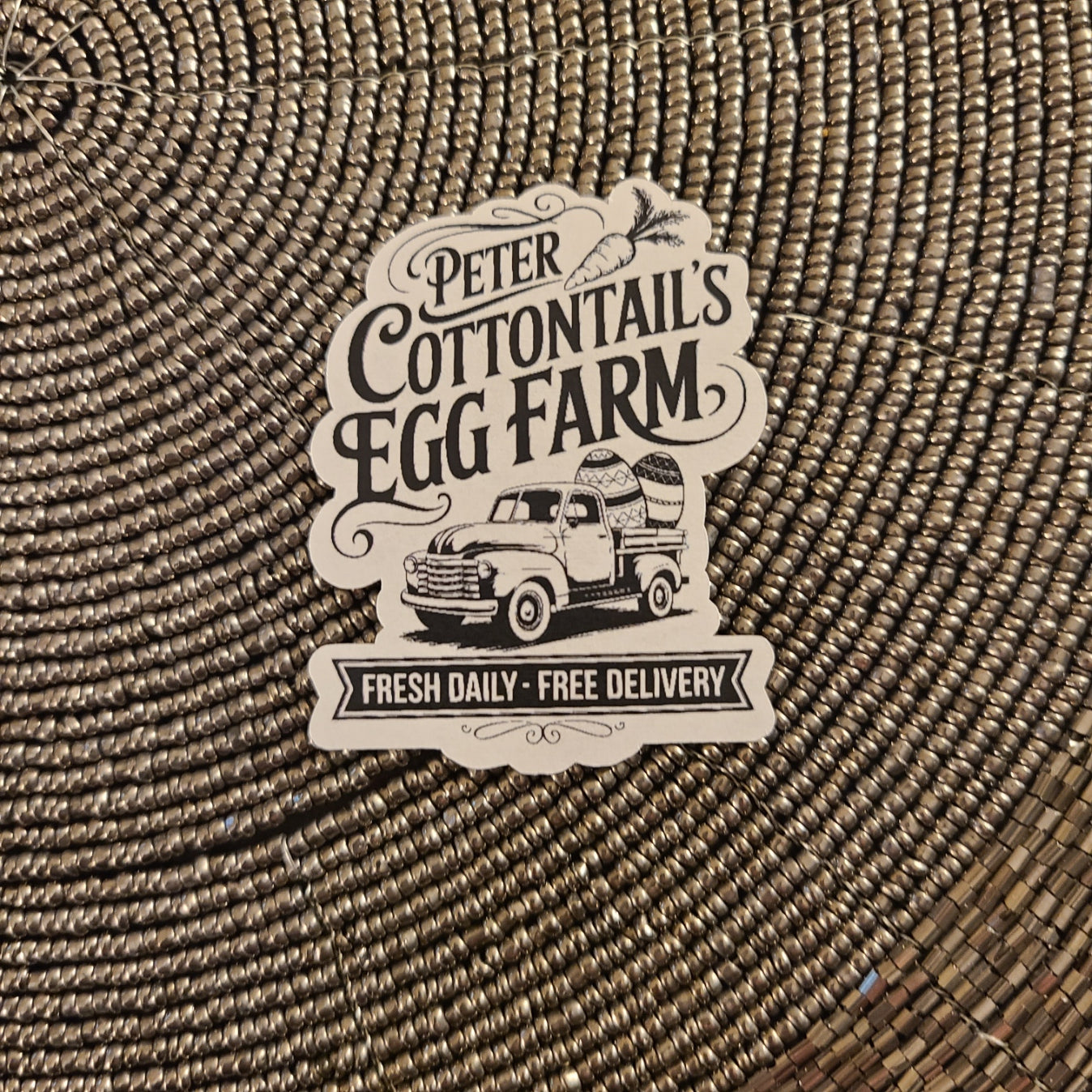 Easter Peter Cottontail's Egg Farm