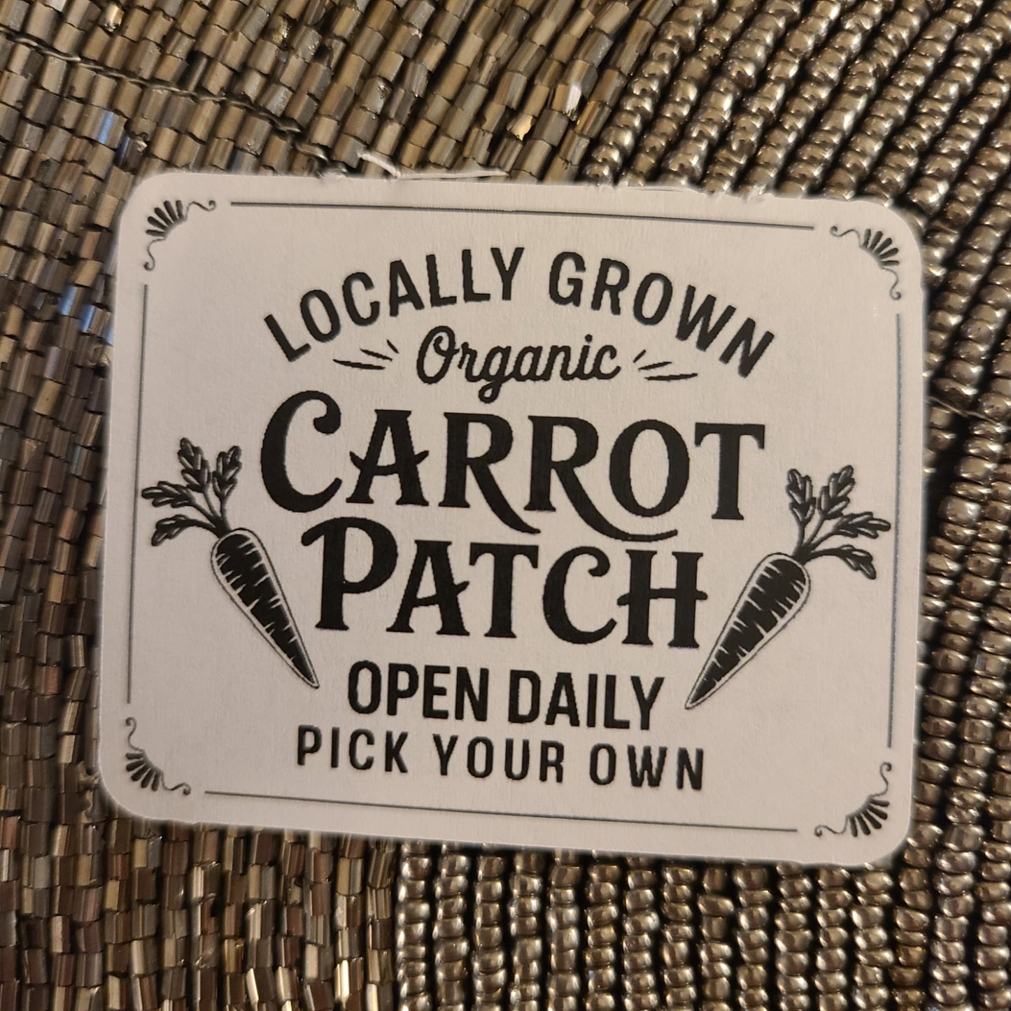 Easter Locally Grown Carrot Patch