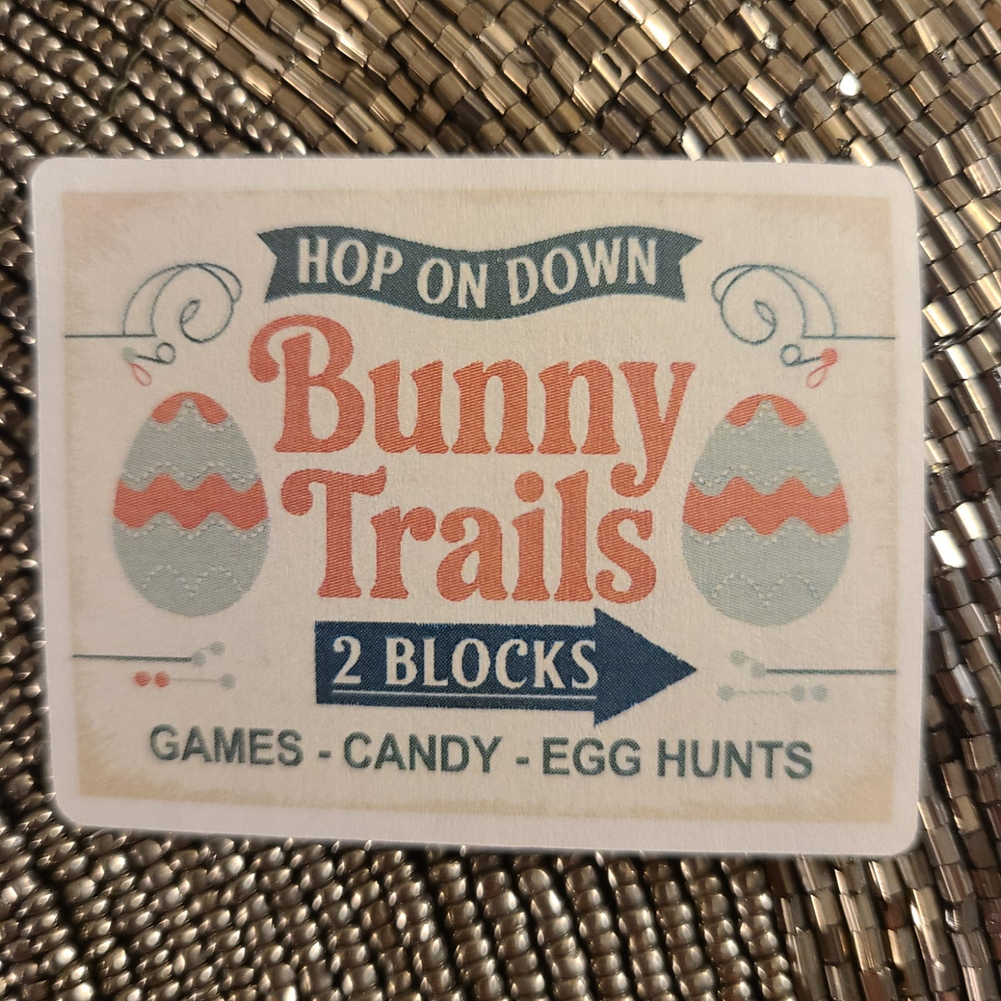 Easter Bunny Trail - Two Blocks