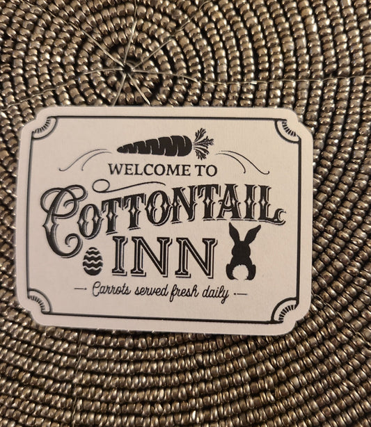 Easter Welcome to the Cottontail Inn