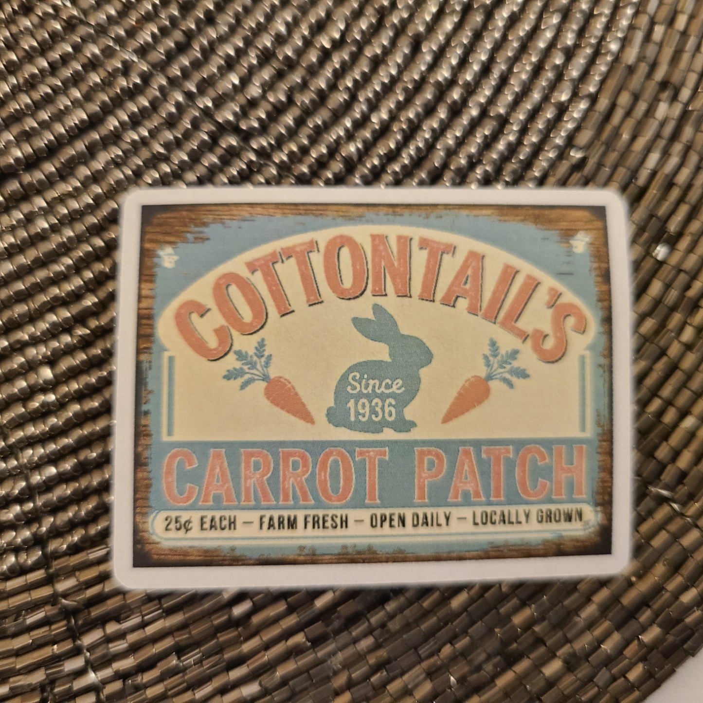 Easter Cottontail's Carrot Patch