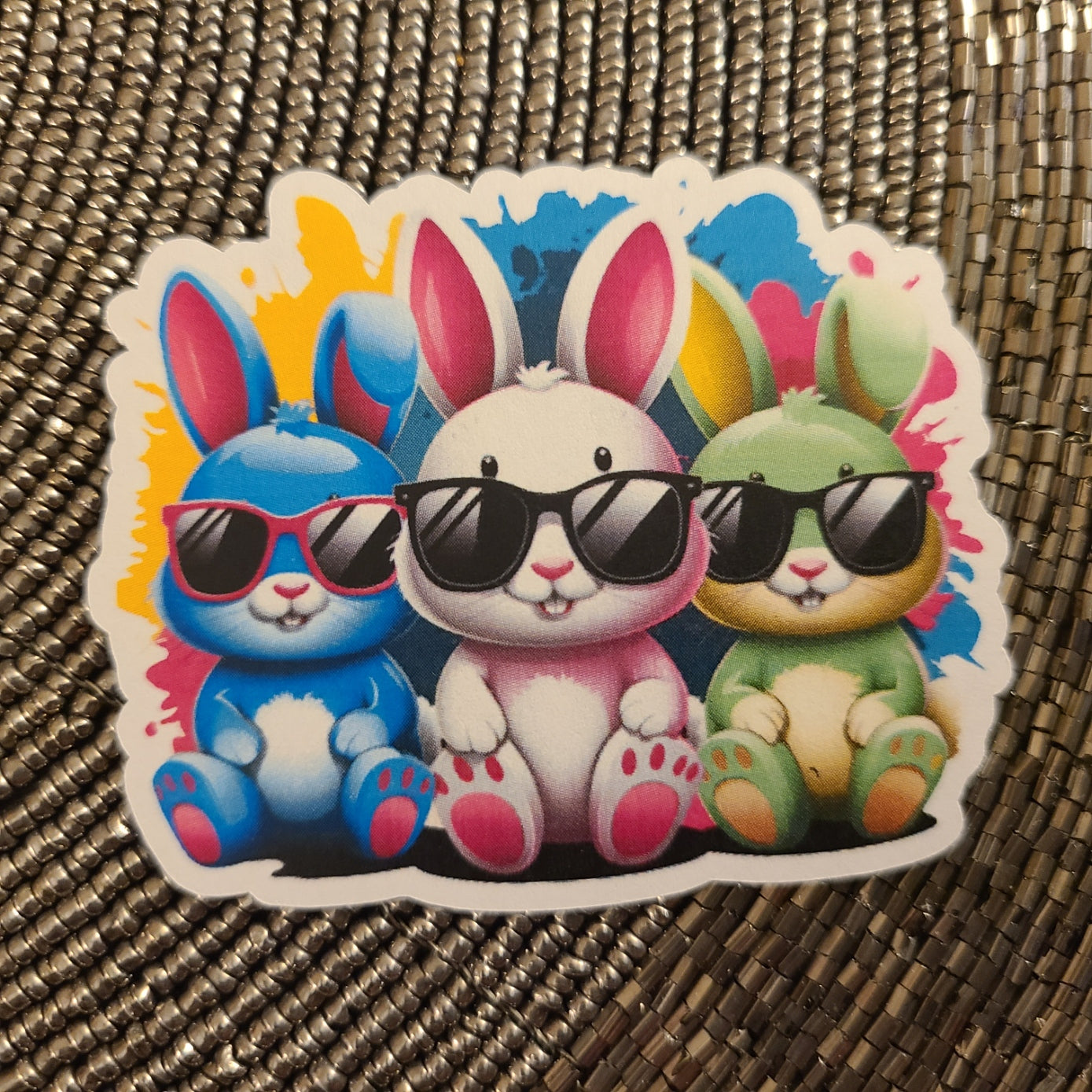 Easter Vibrant Bunnies
