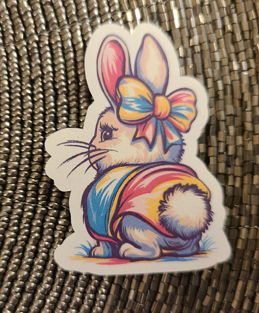 Easter Brushstroke Bunny