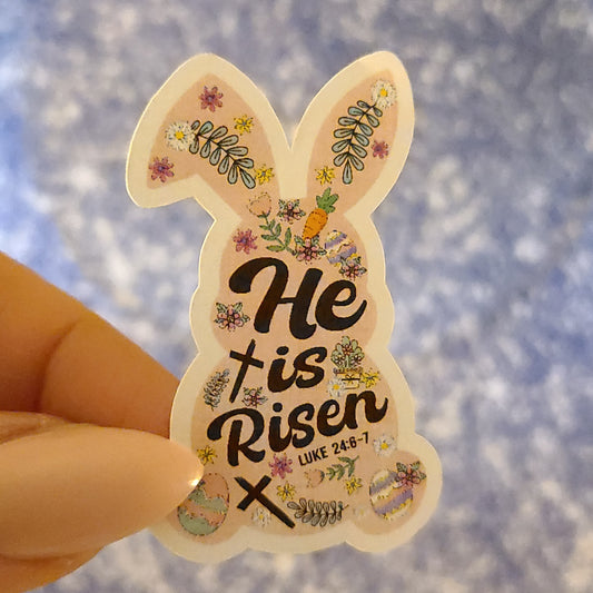 Easter Bunny He Is Risen