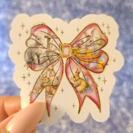 Easter Decorated Bow
