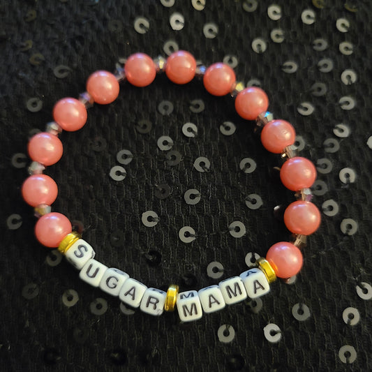 Bracelet SUGAR MAMA - acrylic beads