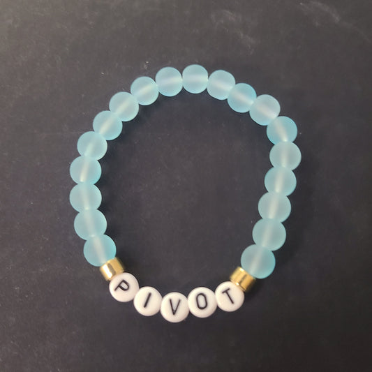 Bracelet PIVOT - glass beads