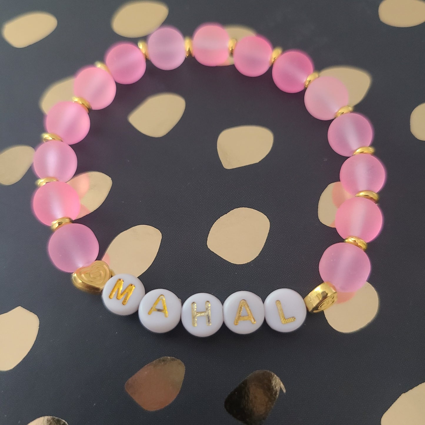 Bracelet MAHAL - glass beads