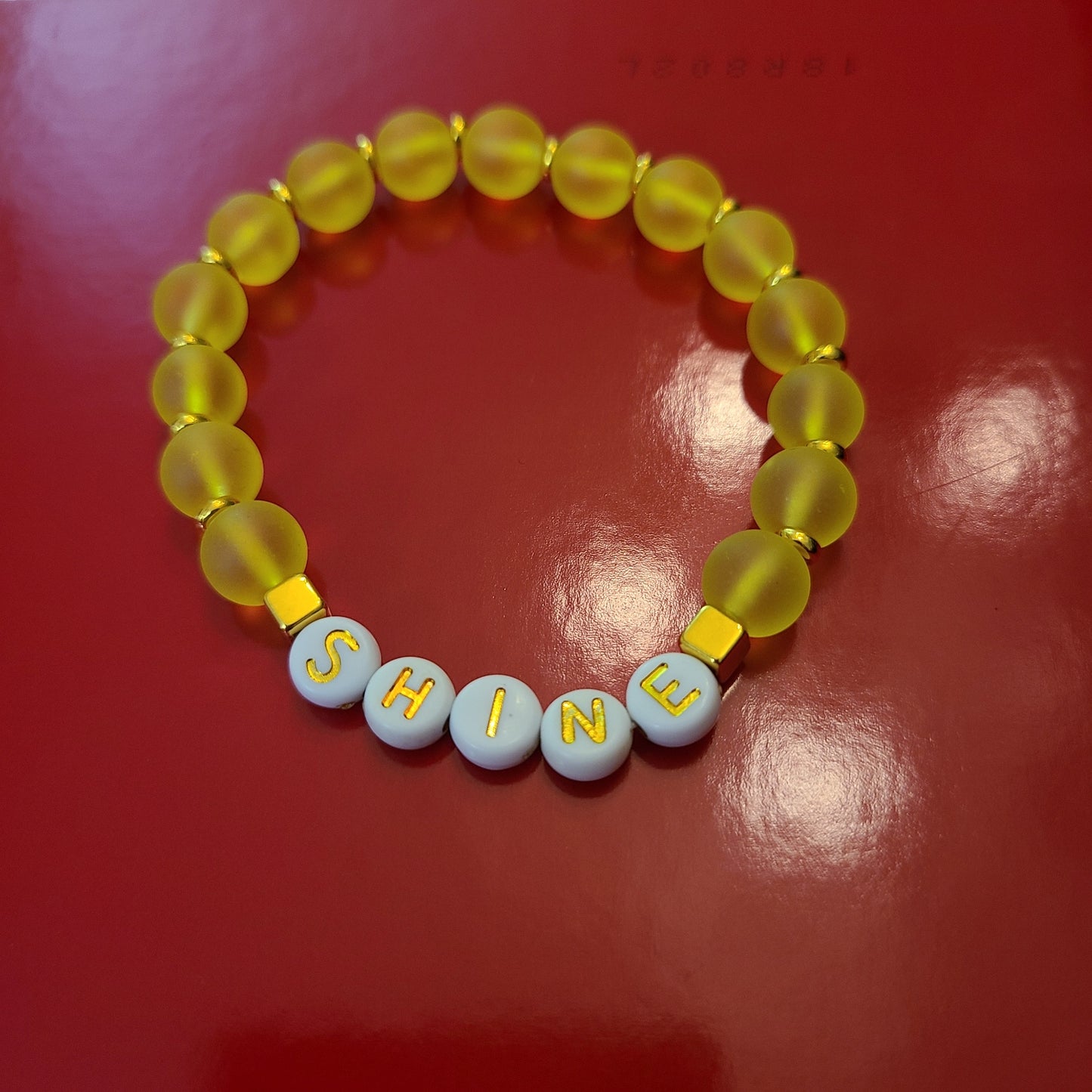 Bracelet SHINE - glass beads