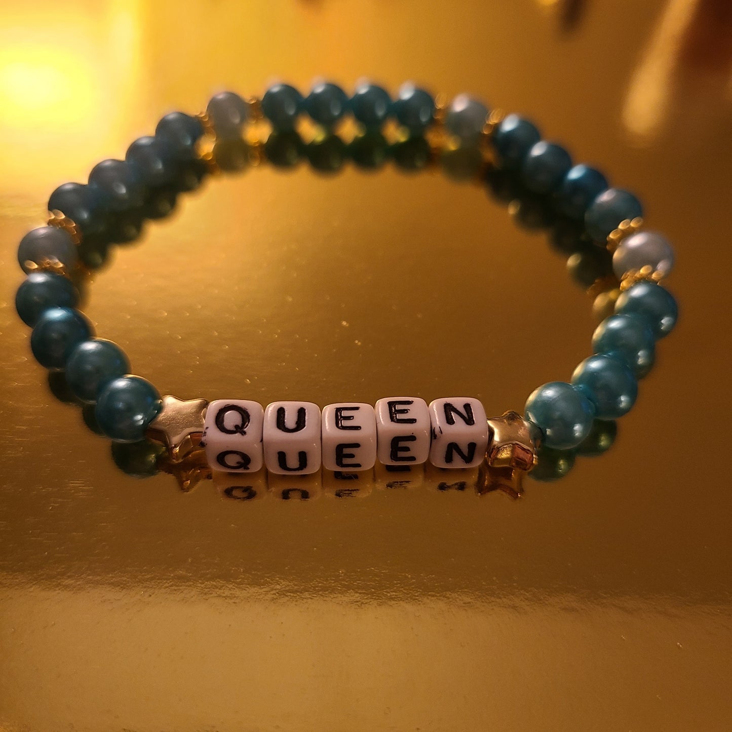 Bracelet QUEEN - acrylic beads