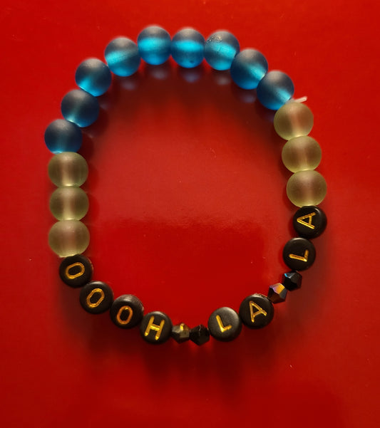 Bracelet OOOH LA LA - glass beads