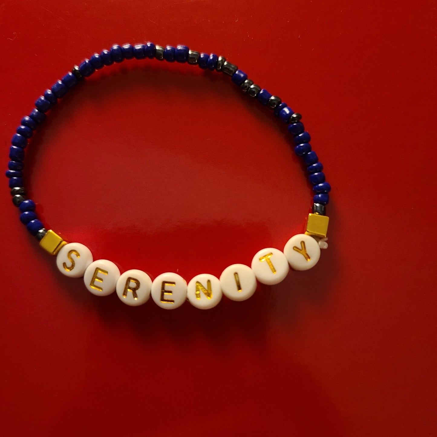 Bracelet SERENITY - acrylic seed beads