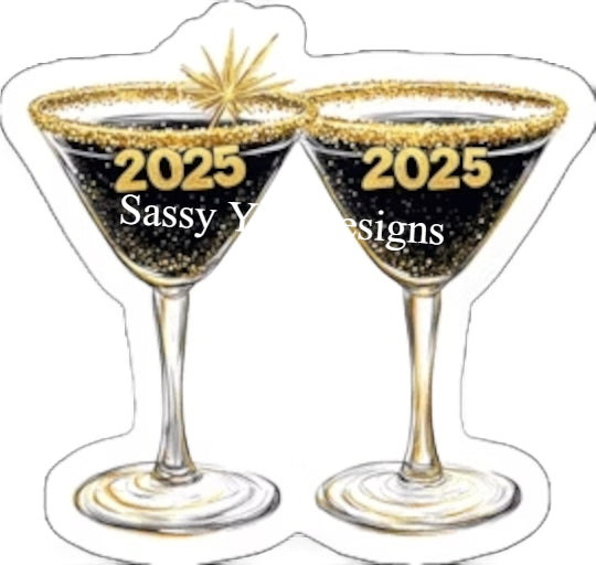 New Years 2025 Martinis