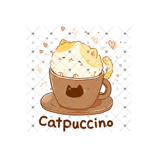 Cat-puccino Set of 3 for only $6