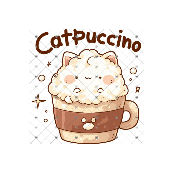 Cat-puccino Set of 3 for only $6