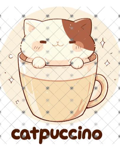 Cat-puccino Set of 3 for only $6