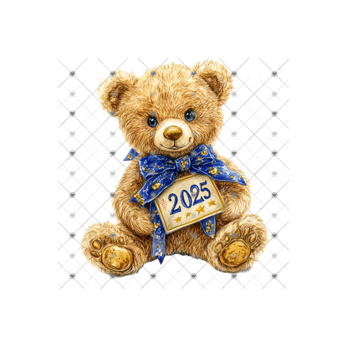 New Year Teddy Bear 2025