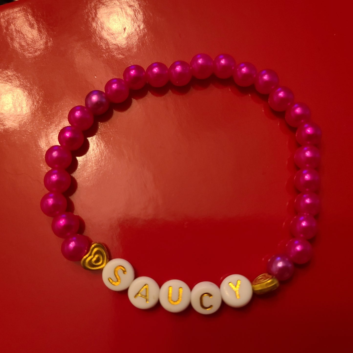 Bracelet SAUCY - acrylic beads