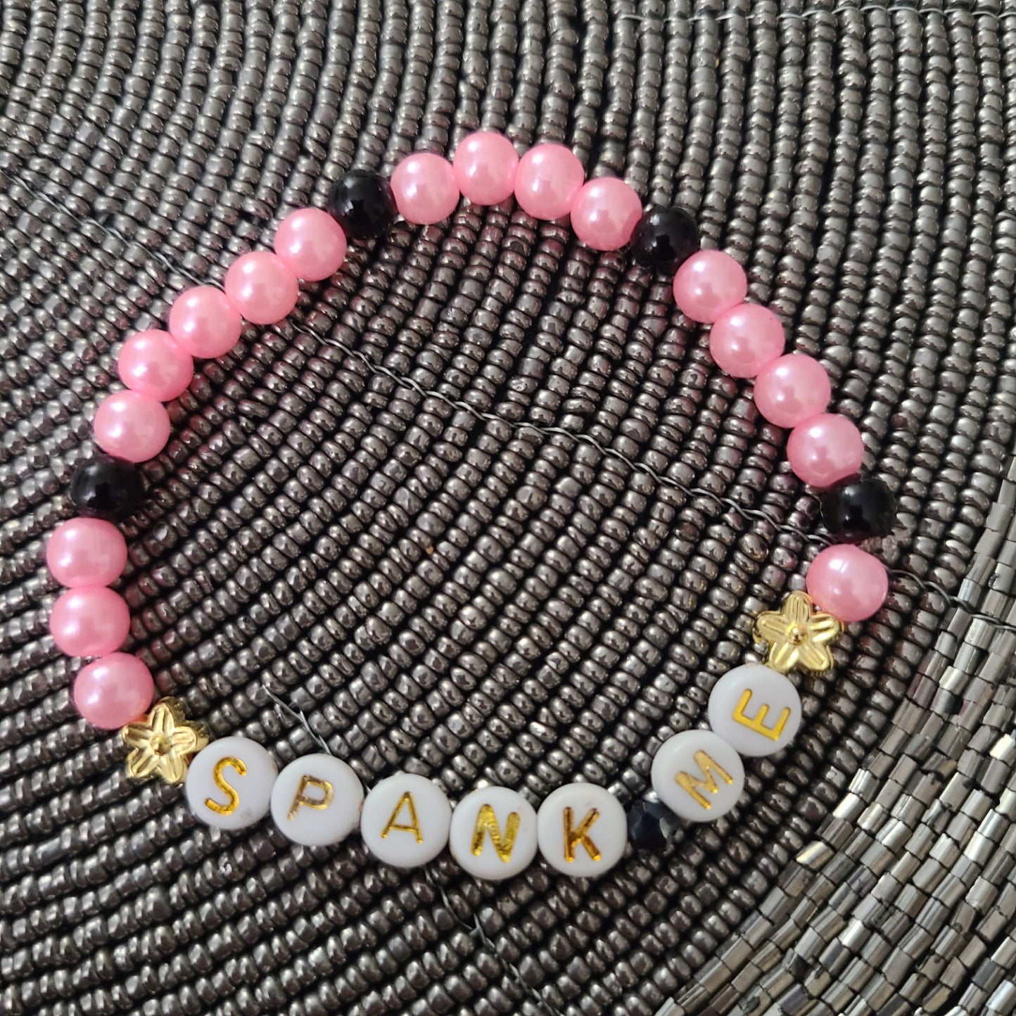 Bracelet SPANK ME - acrylic beads