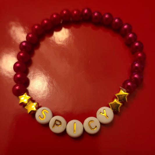 Bracelet SPICY - acrylic beads