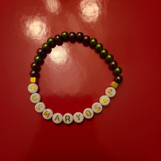 Bracelet SUSMARYOSEP - acrylic beads