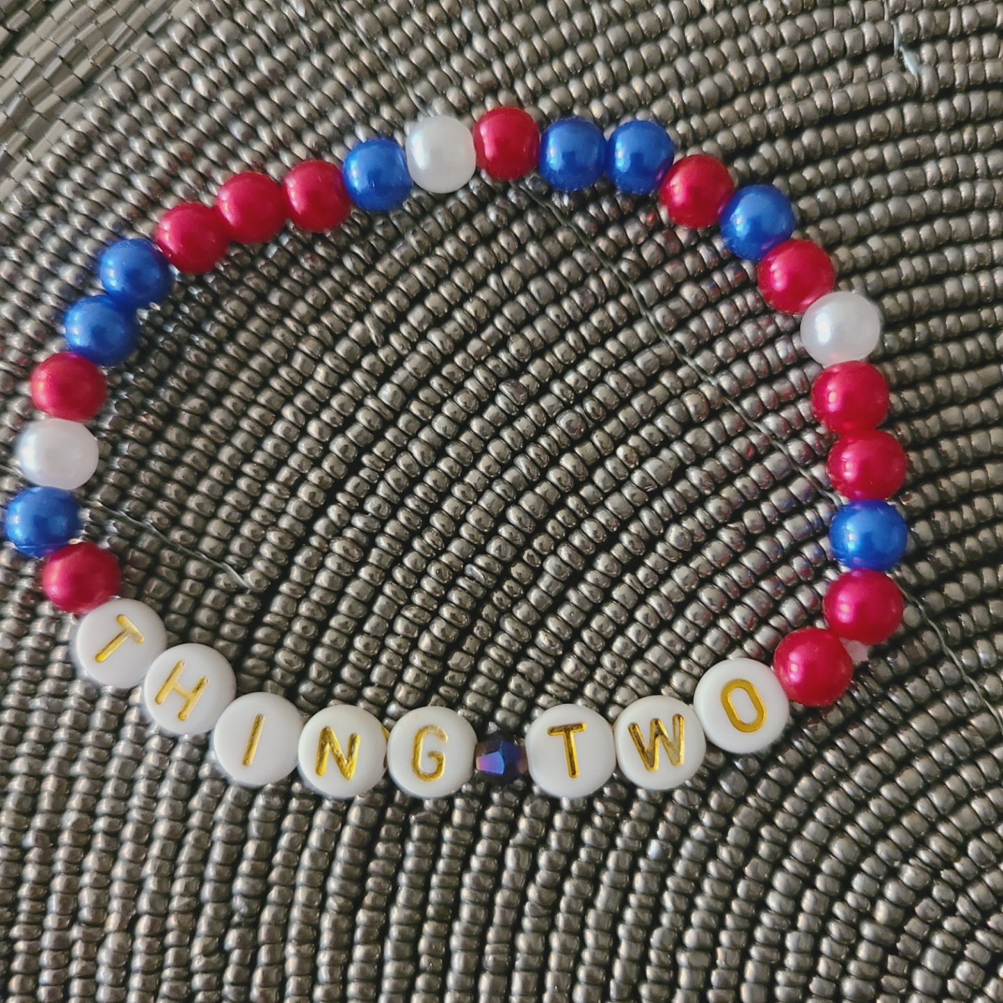 Bracelet THING TWO - acrylic beads