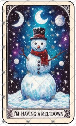 Tarot Christmas I'm Having a Meltdown